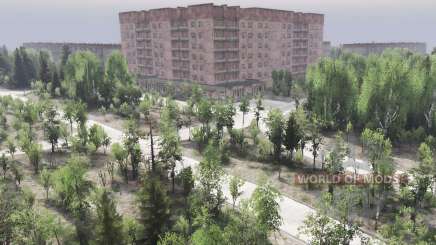 Map Pripyat for Spin Tires