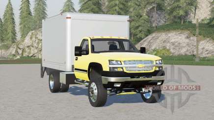 Chevrolet Silverado 3500 Regular Cab Box Truck 2003 for Farming Simulator 2017