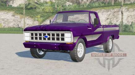 Ford F-1000 Regular Cab 1986 for Farming Simulator 2017