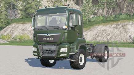 MAN TGS 18.500 4x4 Middle Cab Tractor Truck for Farming Simulator 2017