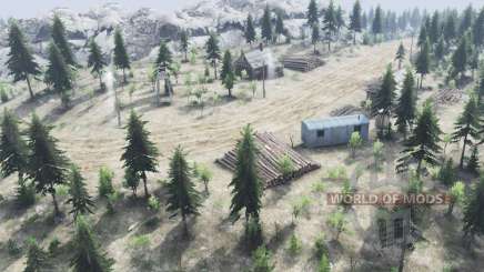 Map Sosnovka for Spin Tires