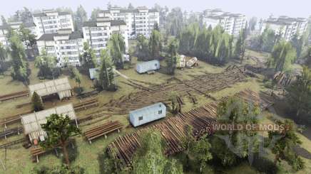 Logging site for Spin Tires