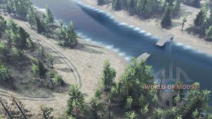 Map   River for Spin Tires