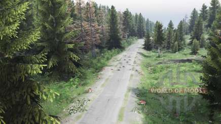 Map           Forest for Spin Tires