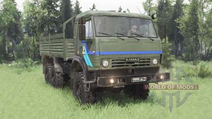 KamAZ-5350 Mustang 2007 for Spin Tires