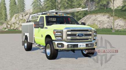 Ford F-350 Super Duty Regular Cab Utility Truck  2011 for Farming Simulator 2017