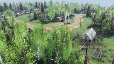 Map Koshkino for Spin Tires