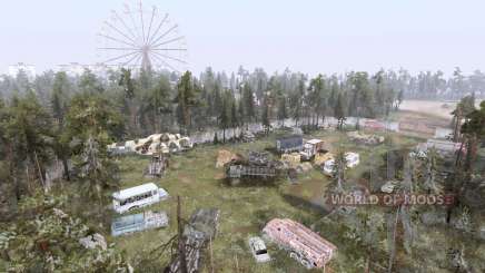 Map  Chernobyl for Spin Tires