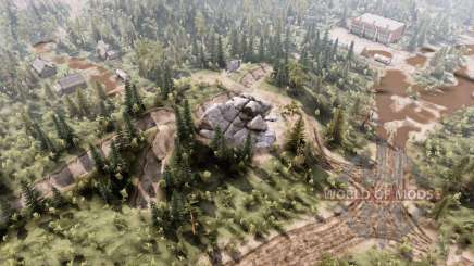 Map Yablonevka for Spin Tires