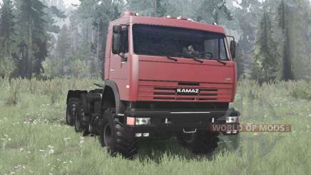 KamAZ-54115 Tractor Truck for MudRunner