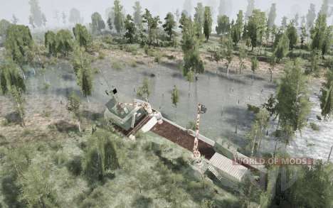 Map   Waterlogged for Spintires MudRunner
