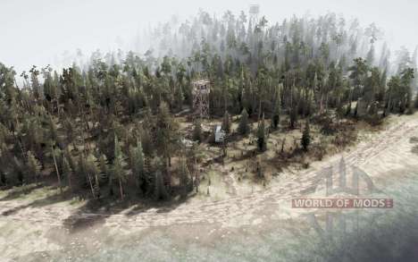 Map Island for Spintires MudRunner
