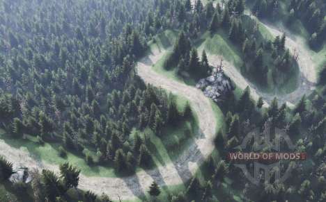 Map  Chornohora for Spin Tires
