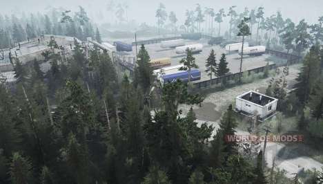 Among the stones and   conifers for Spintires MudRunner