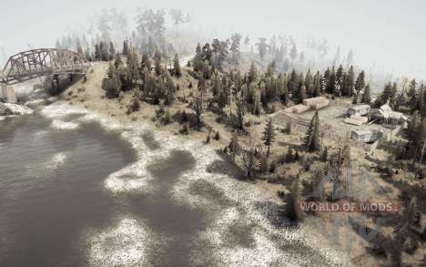 Map   Waterfall for Spintires MudRunner