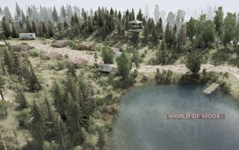 Map  Oleshki for Spintires MudRunner