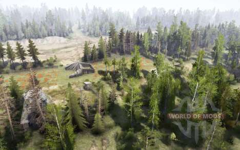 Map  Lunino for Spintires MudRunner