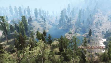 Map  Countryside for Spintires MudRunner