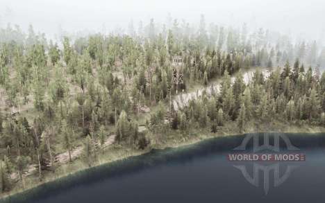 Map Shalloway for Spintires MudRunner
