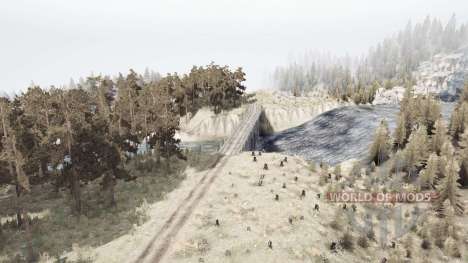 Map Roztoka for Spintires MudRunner