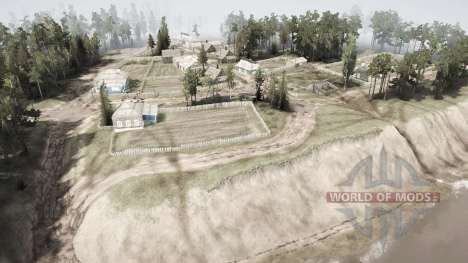 Map    Siberia for Spintires MudRunner