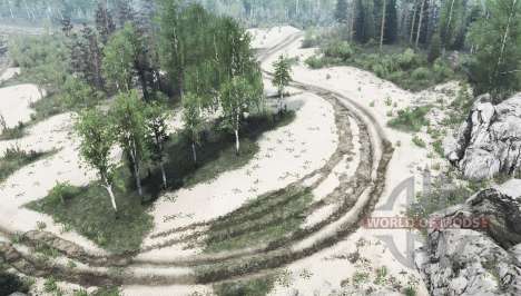 Sunny  Road for Spintires MudRunner