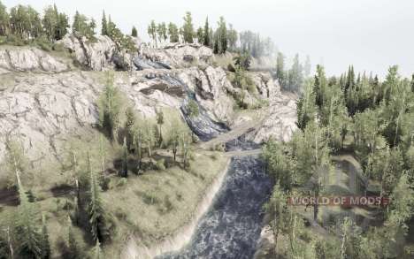 Project 321: Mountain passage for Spintires MudRunner