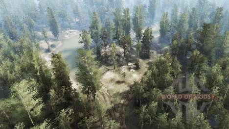Map    Forestry for Spintires MudRunner