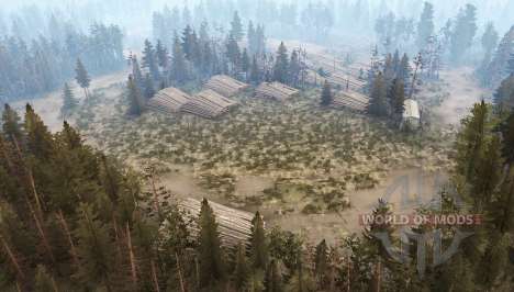Mountain Nightmare. Variant 3 for Spintires MudRunner