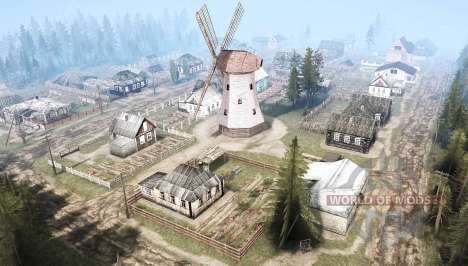The Village of Voskhod for Spintires MudRunner