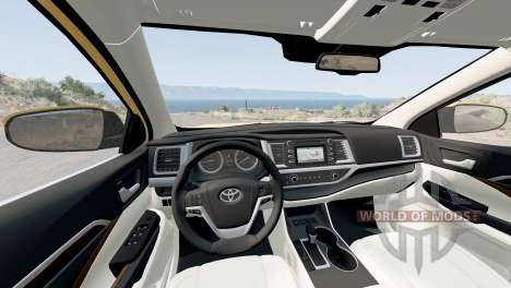 Toyota Highlander (XU50)  2014 for BeamNG Drive