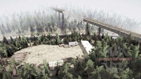 Map   Valley for Spintires MudRunner
