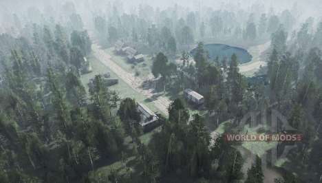 The Village of  Papikovo for Spintires MudRunner