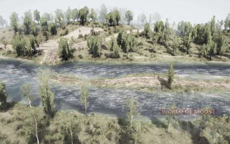 Map  Backwater for Spintires MudRunner