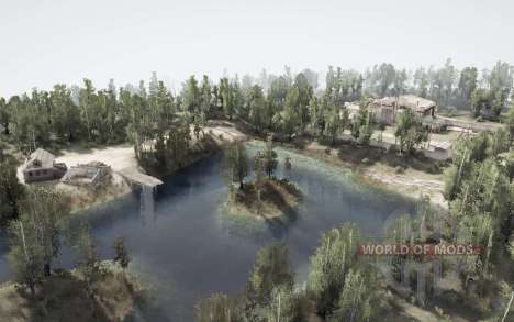 Map  Backwater for Spintires MudRunner