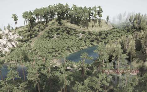 Green    Nature for Spintires MudRunner