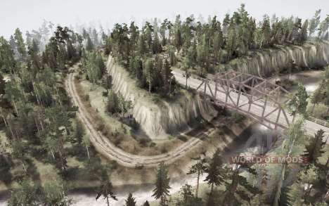 The Intersection of Six  Roads for Spintires MudRunner
