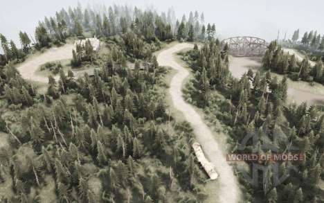 Map  Auzy for Spintires MudRunner