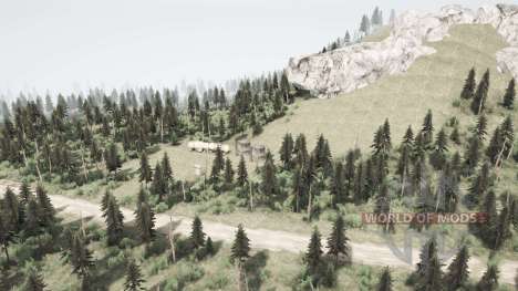 Map   Mountain for Spintires MudRunner
