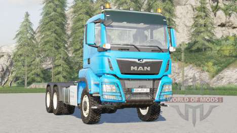 MAN TGS 26.500 Middle Cab Tractor Truck for Farming Simulator 2017