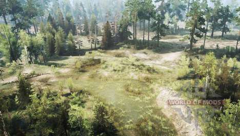Map   Lunino for Spintires MudRunner