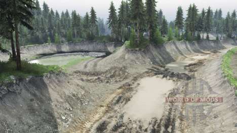 Map        River for Spin Tires