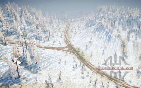 Snow     Hills for Spintires MudRunner