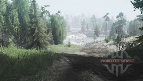 Map Belouve for Spintires MudRunner