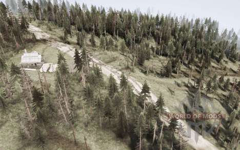 The Harsh Taiga. Variant 4: Crossing the River for Spintires MudRunner