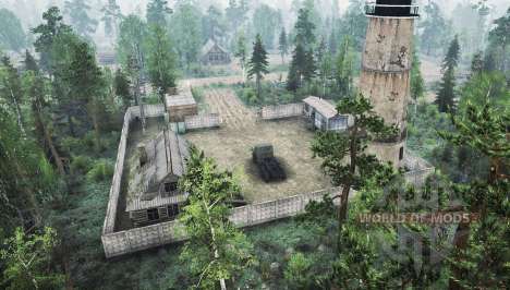 House of the   Forester for Spintires MudRunner
