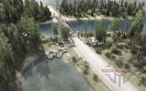 Map  Oleshki for Spintires MudRunner