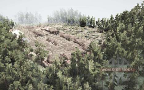 Map  Mountain for Spintires MudRunner