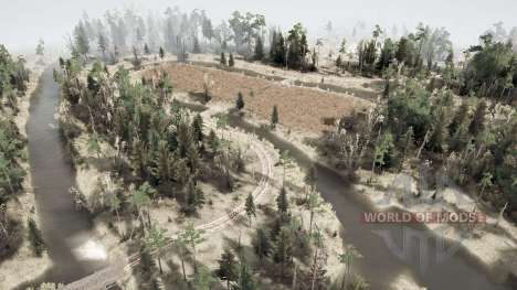 Three  lakes for Spintires MudRunner