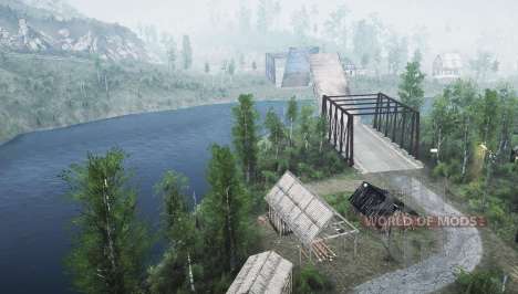 Where there are moving   bridges for Spintires MudRunner